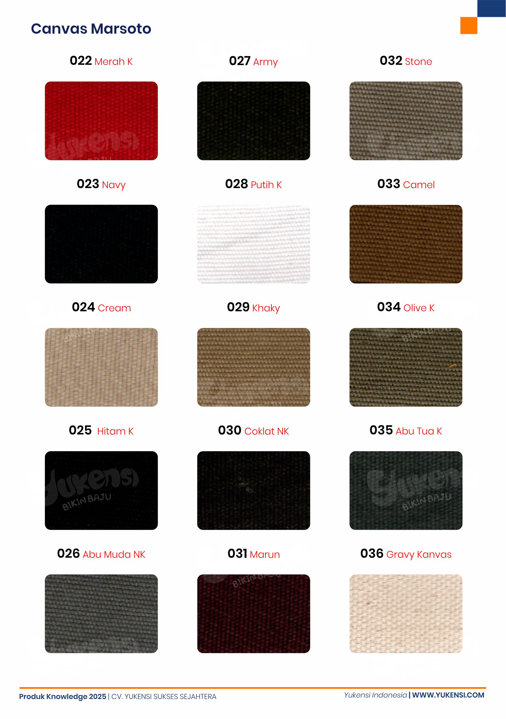 babay canvas marsato